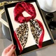 Платок бандана шарф повязка на шею сумку голову Honey Fashion Accessories красный (12-236) - изображение 3