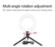Кольцевая лампа Ring Fill Light 16 см на штативе (USB, LED 5 В, диммер 3 режима, селфи кольцо, тринога, ночник) - изображение 2