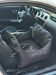 Автокресло автогамак лежак сумка-переноска для собак и кошек 50х70 см Incor Черный (И-115) - изображение 1