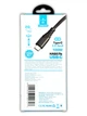 Кабель Remzona USB-C to USB-C 3.2 Gen2 100W 5A QC4.0 PD3.0 20Gbps 4K@60Hz 1m CCC1-03BK Black - изображение 5