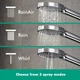 Душевая лейка HANSGROHE Raindance Select S с кнопкой 125мм пластик хром 26530000 - изображение 2