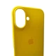 Чохол для смартфона Silicone Full Case AA Open Cam для Apple iPhone 16 56,Sunny Yellow (FullOpeAAi16-56) - зображення 4