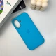 Чохол для смартфона Silicone Full Case AA Open Cam for Apple iPhone 16 38,Surf Blue (FullOpeAAi16-38) - изображение 6