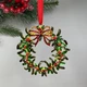 Елочная игрушка Villeroy & Boch Winter Collage 9 см рождественский венок (3593910028) - изображение 1