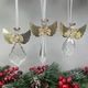 Набір із 3 ялинкових іграшок Villeroy & Boch Winter Collage 23,5х12,5х3,4 см (3593910078) - зображення 1