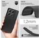 Чохол для смартфона ArmorStandart Matte Slim Fit для Xiaomi 14T Pro Camera cover Black (ARM79370) - зображення 3