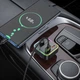 Автомобильный FM-трансмиттер ресивер HOCO E81 Fantasy PD30W+QC3.0 car BT FM transmitter Black (6942007612296) - изображение 8