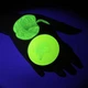 Краска для лица и тела Poetry Shadow жёлтая флуоресцентная на водной основе 30 г Аквагрим жёлтый 25 - изображение 1