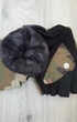 Мужские перчатки митенки на меху L-XL камуфляжные (16-9) - изображение 4