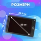 Детский графический планшет для рисования с ручкой черный - изображение 3