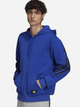 Bluza Adidas M Fi 3S Fz H39781 S Niebieska (4064047286601) - obraz 1