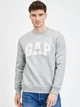 Bluza bez kaptura męska GAP 852079-35 S Szara (1200061531911) - obraz 1