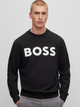 Світшот чоловічий Hugo Boss 50487133-001 XL Чорний (4063536958333) - зображення 1