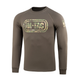 Реглан M-Tac Logo Dark Olive 2XL - зображення 1