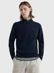 Джемпер чоловічий Tommy Hilfiger MW0MW30955-DW5 XL Блакитний (8720642701647) - зображення 1