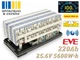 Літієвий акумулятор LiFeR 24V 220Ah 5600W·h LiFePO4 EVE 105, BMS JK. Тяговий акумулятор для інвертора. - зображення 2