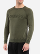 Sweter męski bawełniany Guess X2BR06Z27Y0 L Zielony (7621701103024) - obraz 3