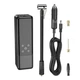 Автомобильный насос HOCO ZP5 May smart air pump (TypeC in/2000mAh/3.5 бар/Фонарик) Black - изображение 5
