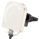Автомобільний тримач із бездротовою зарядкою Hoco HW17 Crystal magnetic wireless 15W White - изображение 2