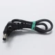 Кабель DC M to M 30cm кутові коннектори (90 градусів) 5.5x2.1mm black | Для роутера, ONU, GPON, терміналу, конвертера, камери - зображення 3