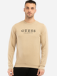 Світшот чоловічий Guess X2GQ11KBR12 3XL Кремовий (7622078145372) - зображення 1