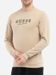 Світшот чоловічий Guess X2GQ11KBR12 2XL Кремовий (7622078145365) - зображення 3