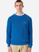 Sweter męski bawełniany Edmmond Studios Canale Sweater "Plain Blue" 123-60-03550 L Niebieski (8435629065352) - obraz 1