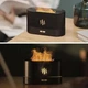 Увлажнитель воздуха ультразвуковой с эффектом пламени 180 мл AROMA DIFFUSER Черный - изображение 2