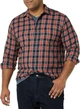 Фланельна сорочка Amazon Essentials Long-Sleeve Flannel Shirt Color: Black/Blue/Orange XL - изображение 3