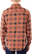 Фланельна сорочка Smith's Workwear Two-Pocket Flannel Shirt Orange/Black XL - зображення 3