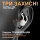 Силиконовые беруши звукоизолирующие GDragon Home для работы учебы сна плавания путешествий безопасные с высоким шумоподавлением комфортные мягкие многоразовые в виде акульих плавников Белый 56_3_L_1 - изображение 2