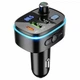 Автомобільний FM-трансмітер ресивер HOCO E62 Fast PD20W+QC3.0 car BT FM transmitter Black (6931474756299) - зображення 3