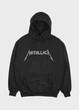 Чоловіче худі MODNO з рок принтом "Metallica" XXL Чорний (HD004-004-2-219-FB-BL-M) - зображення 2