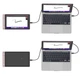 Графический монитор - планшет Huion Kamvas 13 Gen 3 GS1333 рабочая область 293.8 × 165.2 мм Космический Черный - изображение 10