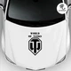 Наклейка на авто Oracal World of tanks Черная 40х22см (NA058-b4) - изображение 2