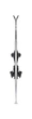 Лижі гірські комплект Nordica WILD BELLE 74 W+TP2C-10 FDT 156см Grey/white (0A1272SB) WRH - изображение 2