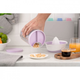 Емкость для сыпучих продуктов Ardesto Fresh 3в1 3 х 0,75 л Ліловий (AR1375LP) - изображение 7