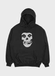 Чоловіче худі MODNO з рок принтом "Misfits" XL Чорний (HD004-004-2-418-FB-BL-M) - зображення 2
