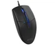 Миша A4Tech N-530S Black, USB, оптична, синє підсвічування, 1200 dpi, 3 кнопки, 1.5 м - зображення 2