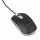Миша Gembird MUS-4B-06-BS Black-Grey, Optical, USB, 1200 dpi - зображення 1