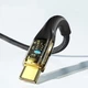 Кабель Essager Interstellar Transparent Design USB Charging Cable Type C to Type C 100W 2m black (EXCTT1-XJA01 - изображение 2