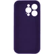 Защитный чехол-накладка Silicone Full Case AA Camera Protect для Apple iPhone 16 Pro Max Berry Purple (FullAAi16PM-59) - изображение 2