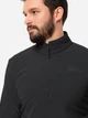 Толстовка на молнии мужская Jack Wolfskin Taunus Hz M 1709522_6000 XL Черная (4064993552744) - изображение 3