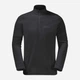 Толстовка на молнии мужская Jack Wolfskin Taunus Hz M 1709522_6000 XL Черная (4064993552744) - изображение 4