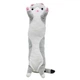 Мягкая игрушка-обнимашка "Кот батон", 45 см (серый) (TS01091996224052) - изображение 2