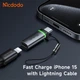 Адаптер (перехідник) Mcdodo автоматичного вимкнення Lightning to USB-C Auto Power Off Adapter OT-6010 - зображення 4