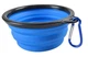Силіконова складна миска дорожня Derby Food Grade TPE Collapsible Dog Bowl 1л, Синій - зображення 1