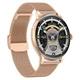 Розумний смарт годинник Smart Holiday Gold Steel, 2 ремінці - зображення 9