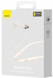 Беспроводные наушники Baseus Bowie P1x In-ear Neckband Wireless Earphones NGPB010002 Creamy-White - изображение 7