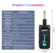 Цифровая радиосистема гитарная (инструментальная) Avzhezh A10 Black 2.4G - изображение 3
